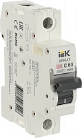 Автоматический выключатель IEK ARMAT M06N 1P C 63А