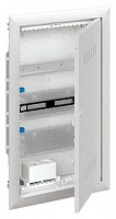Шкаф мультимедийный ABB UK630MV с дверью с вентиляционными отверстиями и DIN-рейкой (3 ряда)