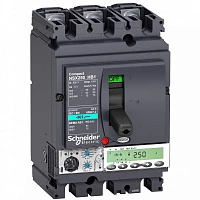 Автоматический выключатель Schneider Electric Compact NSX Силовой 3P Iu=250А диапазон уставки тока расцепления: 375А