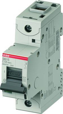 Автоматический выключатель ABB S800 1 полюс. S801C C16