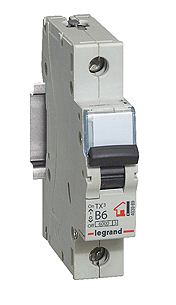 Автоматический выключатель Legrand TX3 C10A 1П 6kA