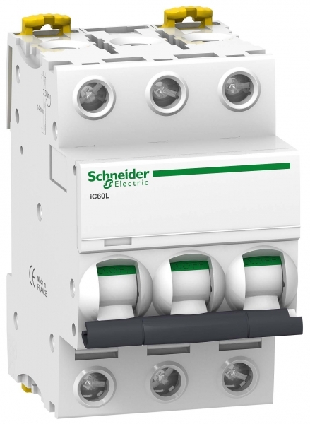 Автоматический выключатель Schneider Electric Acti 9 iC60L 3P 63A (C)