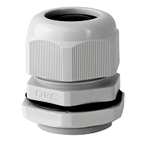 DKC Зажим кабельный с контргайкой, IP68, PG9, D=4 - 8мм (упаковка)