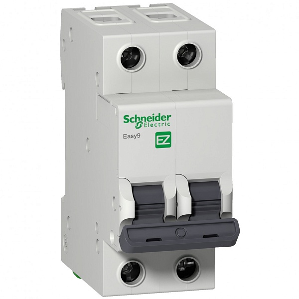 Автоматический выключатель Schneider Electric EASY 9 2П 6А B 4,5кА 230В