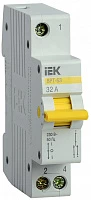 Выключатель-разъединитель трехпозиционный IEK ВРТ-63 1P 32А