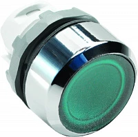 ABB MP2-21G Кнопка зеленая с фикс. с подсветкой ( корпус)