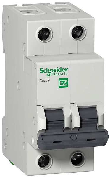 Автоматический выключатель Schneider Electric EASY 9 2П 6А С 4,5кА 230В