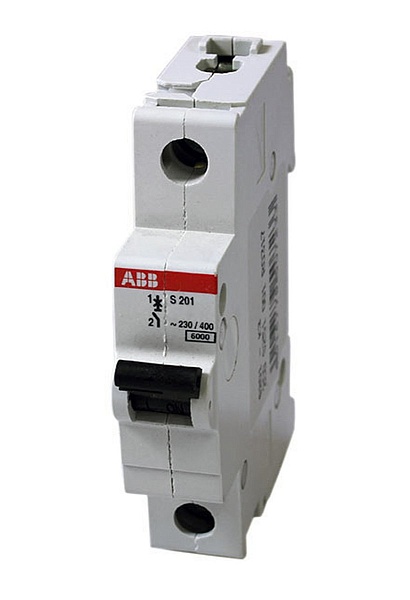 Автоматический выключатель АВВ S201 1Р  3А (D) 6kA