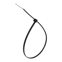 Хомут-стяжка кабельная нейлоновая 300 x3,6 мм, черная, (100 шт) REXANT