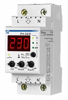 Новатек-Электро Реле напряжения РН-263Т 63А с термозащитой, ограничение тока, ( 2 DIN)