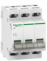 Выключатель нагрузки Schneider Electric iSW Acti 9 3П 20A